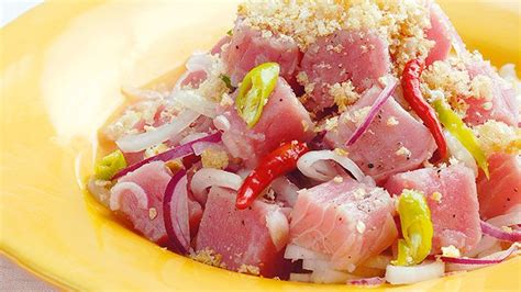  Kinilaw na Tuna: Spicy and Refreshing Symphony of Raw Tuna Delights!