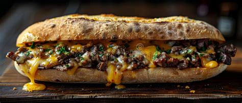  Philly Cheesesteak: Indulge in a Symphony of Savory Melted Cheese and Juicy Seared Steak